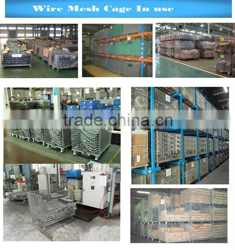 Heavy Duty Stackable Wire Mesh Cage