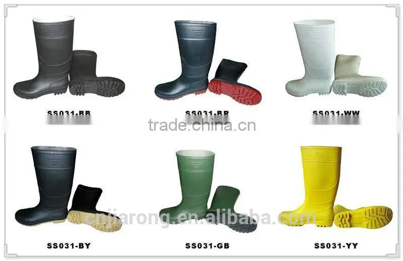 cheap ISO 9001 Factory rubber rain boot