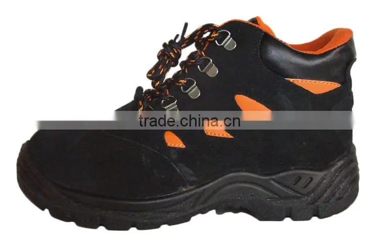 Cheap price genuine buffalo leather work Safety Shoes SS075