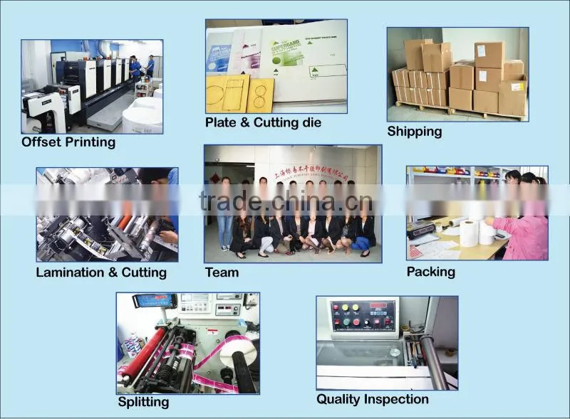 Custom permanent printing labels