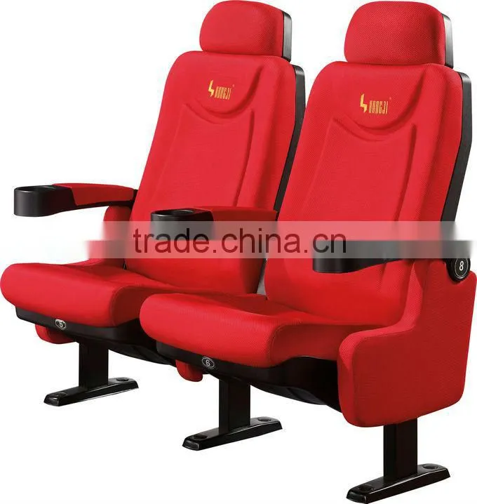 Used comfortable cinema seat for sale HJ9913B-V for movie theater furniture