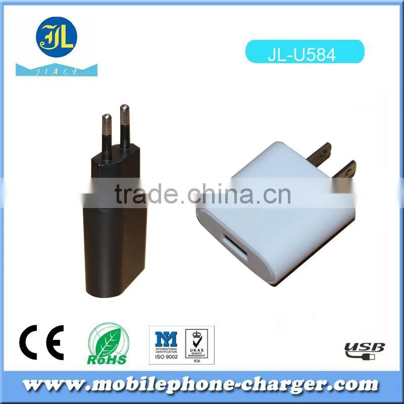 China supplier consumer electronics EU US plug usb home charger used mobile phone