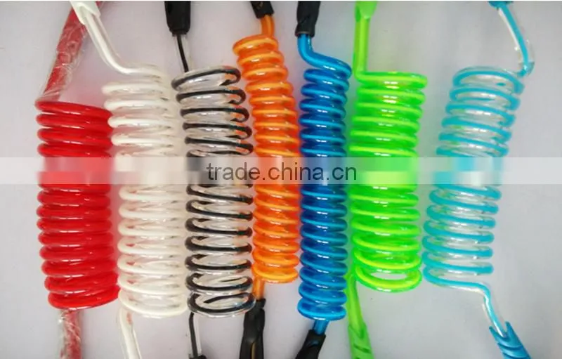Wholesale OEM surfing leash colorful TPU legrope paddle board leash