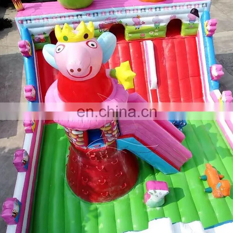 Funny kids inflatable amusement park inflatable combo inflatable bouncer house