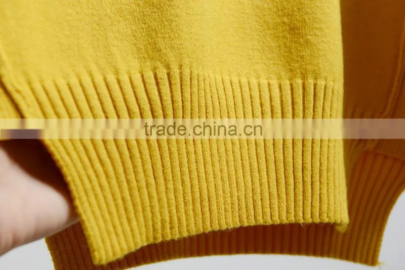 New design korea wool knit sweater for fashion girls