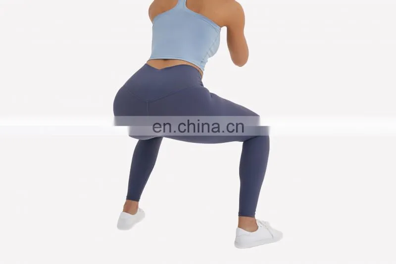 Janya Promotion special offer Wholesale women Gym Wear 87% Nylon 13% Spandex hugged felling women workout fitness leggings pants