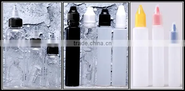 Wholesale pe unicorn dropper bottles15ml 30ml 60ml PE unicorn bottle for e liquid 30ml unicorn bottle