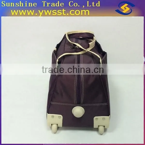 The top quality nylon luggage trolley travel bag (HL1)