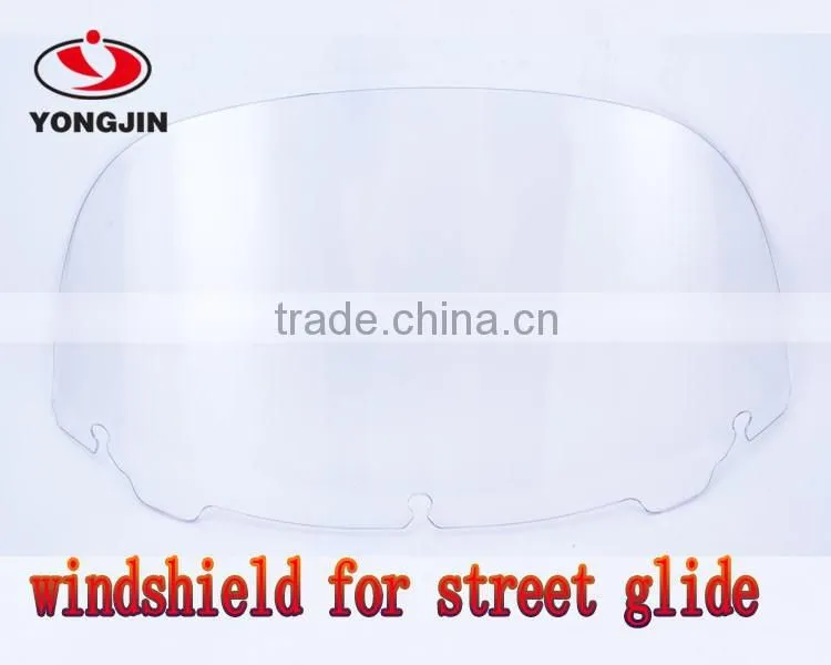 Transparent Windshield Windscreen for Harley Electra Street Glide 2014-16