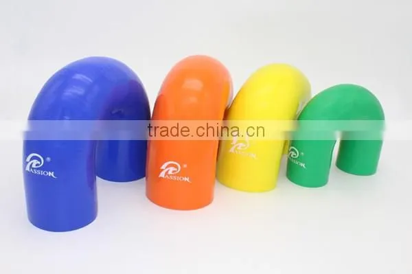 Silicone Radiator Hose For Car 180 Degree ID 70mm U Bend Elbow Hose