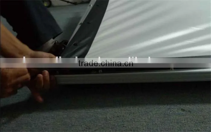 Wholesale Outdoor Metal Screen/Floor Fast Fold Portable Screen/Floding Projector Screen