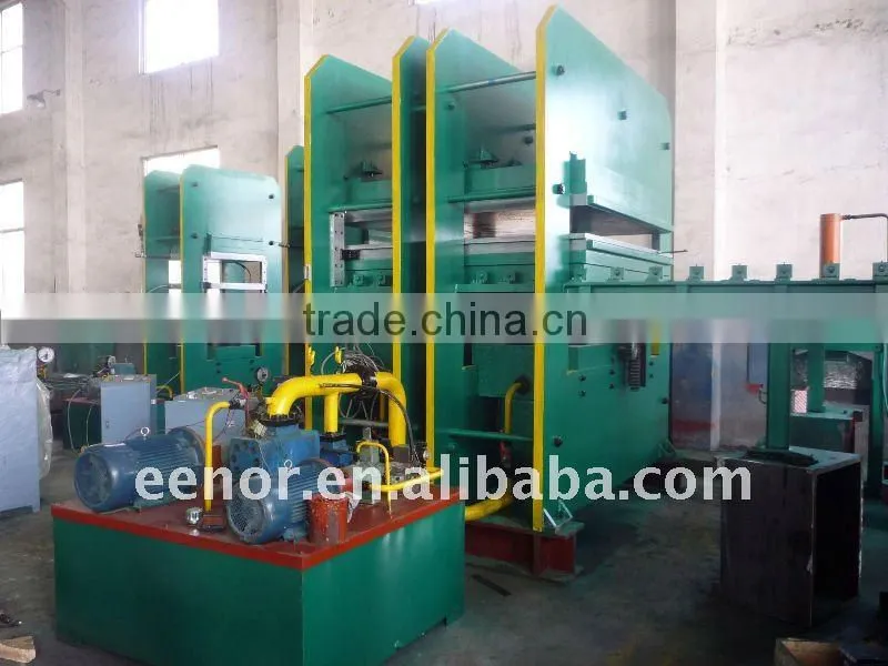 rubber mat vulcanizer / rubber sheet vulcanizing press