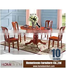 antique wooden inlay dining room furniture