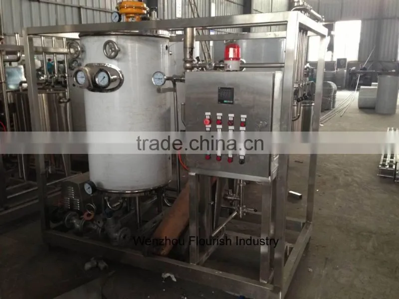 High Efficiency Automatic Stainless Steel UHT Coil Type Dairy Cream Pasteurizer