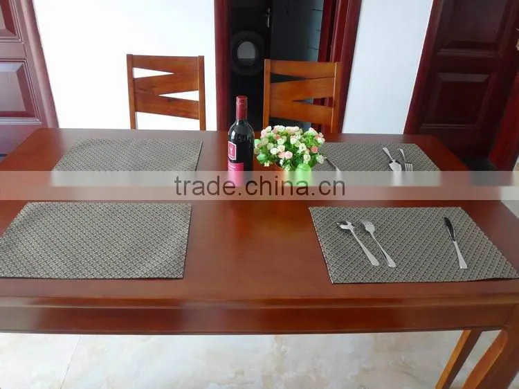 High quality dinner Pvc placemat