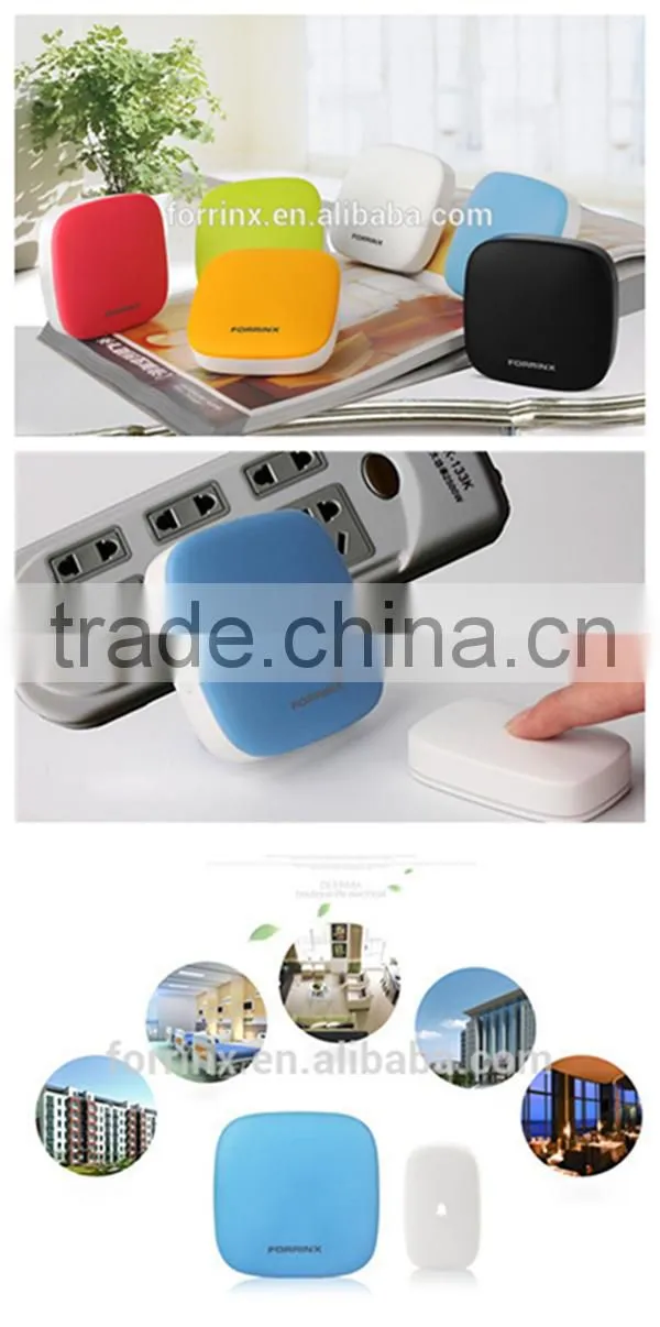 Home care alert and wireless doorbell, digital clock doorbell