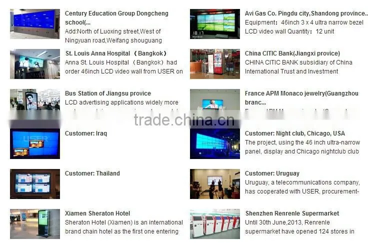 65 inch interactive kiosk wifi 3G andorid PC