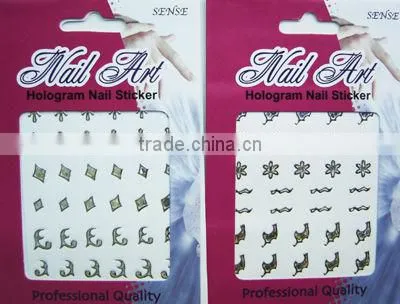 funny pattern children nail stickers