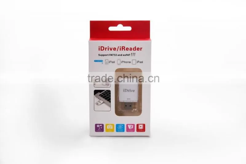 Wholesales Price OTG 16G/32G/64G128G USB Flash Drive Memory Stick for iphone/ipad/ipod