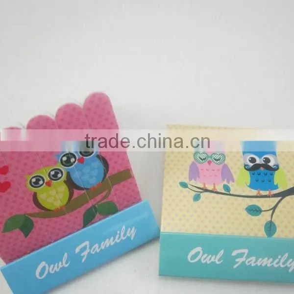 EH0003 Factory price wholesale custom printed abrasive cute nail file