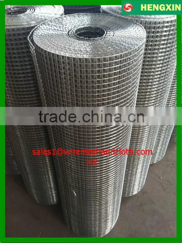 4x4Galvanized welded wire mesh /rabbit cage mesh fence