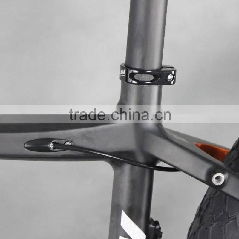 2015 full carbon fat bike frame 26er fatbike frammeset 190x12 rear space 100mm SN03