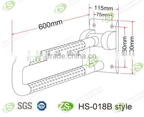 Factory Provided Hot Sale Economical Type Bathroom Grab Bar Sold at Competitive Price
