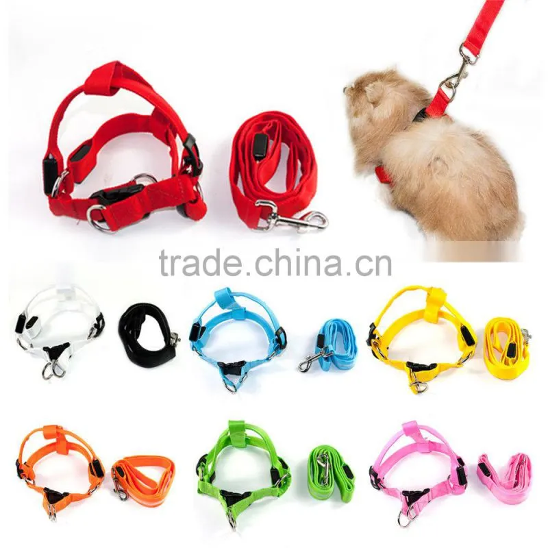Flashing LED dog harness, Pet Dog Waterproof LED Lights Flash Night Safety Nylon Collar Adjustable New