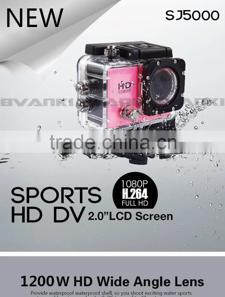 2016 best selling products Full HD 1080P DVR SJ5000 Wifi Sport DV Action Camera Helmet Camera Mini DV