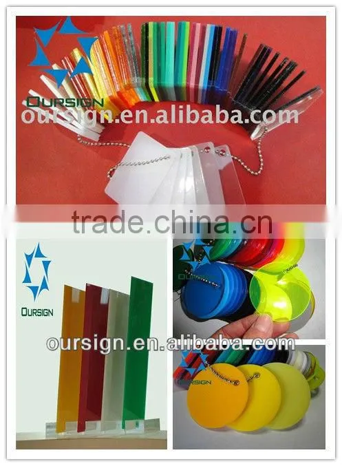 china Excellent engraving advertising clear Cast Acrylic plastic Sheet