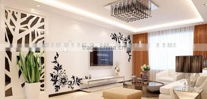 Best Printing TV Background Wall Mirror Decotative, Quality Assurance Glass Factory Supplied High Quality Product