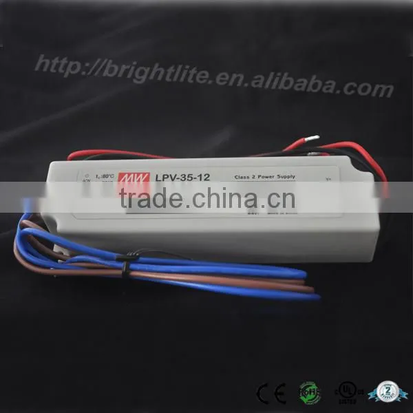 LPV-35-12 UL Certificate 35W 12V output power supplier accessories