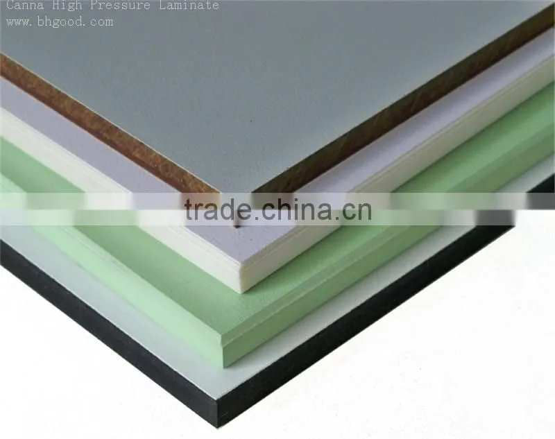 Bhgood modern waterproof phenolic hpl white compact laminate fish farms