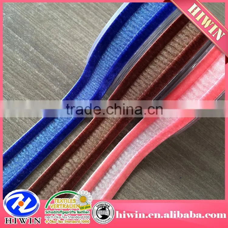 High quality velvet ribbon cheap double sided velvet ribbon for wholesale stretch velvet ribbon