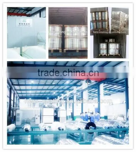 metallized CPP film/metallized PET/metallized BOPP/half-black film/half metallized film