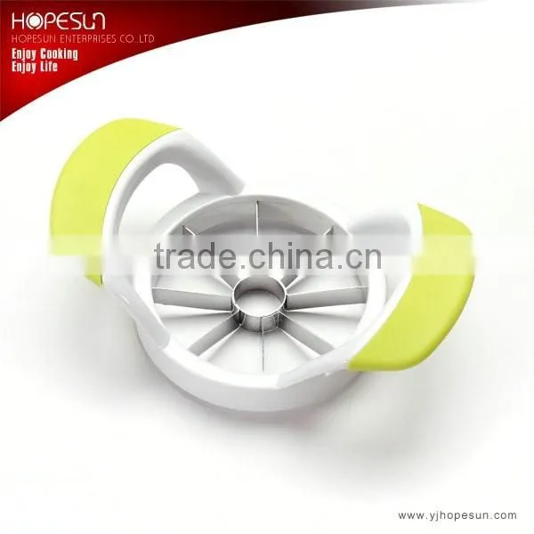 New design easy using fruit slicer plastic manual banana cutter slicer