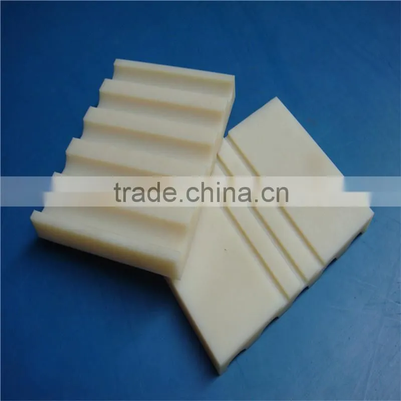 good wearing precision machining parts natural PA1010 nylon66 cable clamp