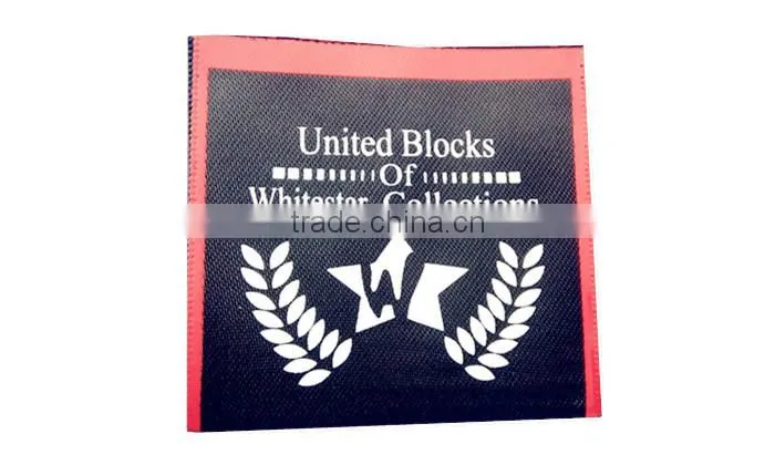 Fabric label maker custom good quality garment label for jeans