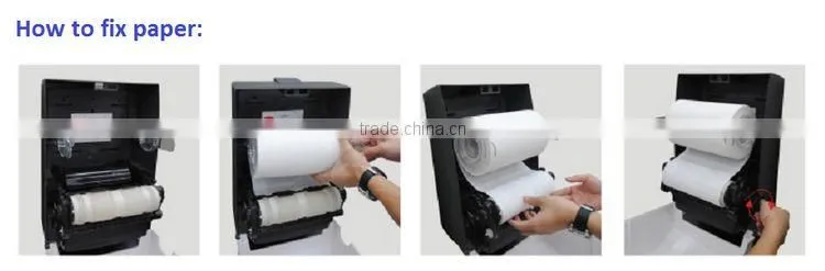 wall mounting auto cut paper dispenser