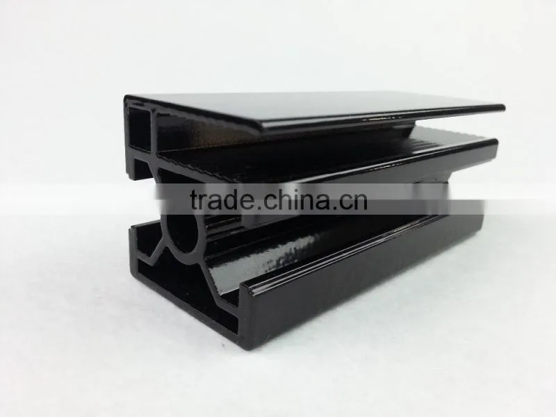 Aluminum extrusion powder coating