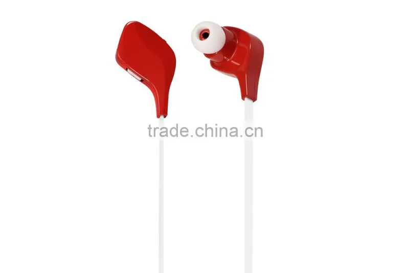 New coming smart wearable device neck back sports bluetooth headset earphone