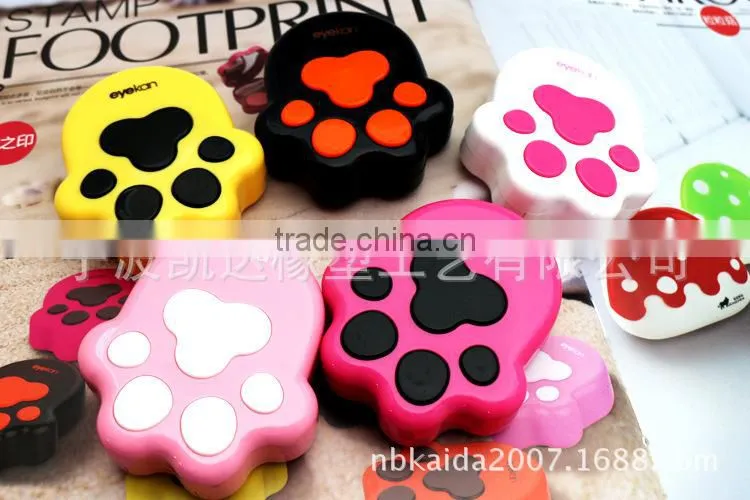 A-8108 cheap new feet cat contact lens case