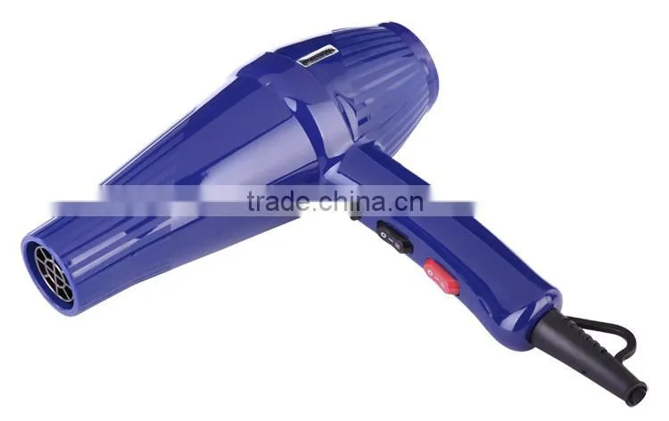 professional nano titanium black red purple 2300w gas powered hair dryer holder made in china SY-6835