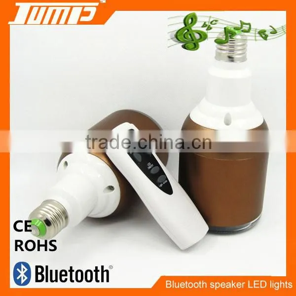 2014 Good quality E27 color changing remote control RGB LED bulb light