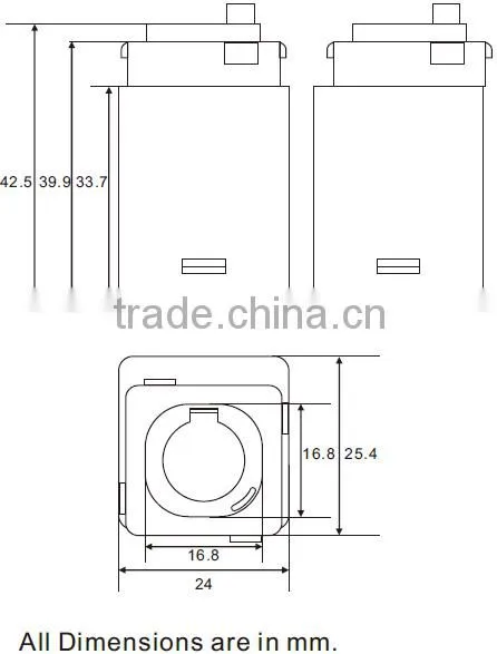 K Series Leading Edge Dimmer Switch