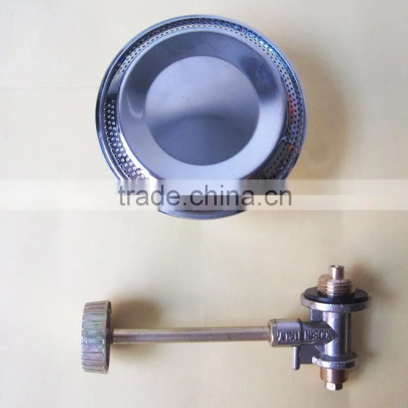 High Quality LPG Gas Cooktop Portable Iron Gas Burner with Brass Valve X13981