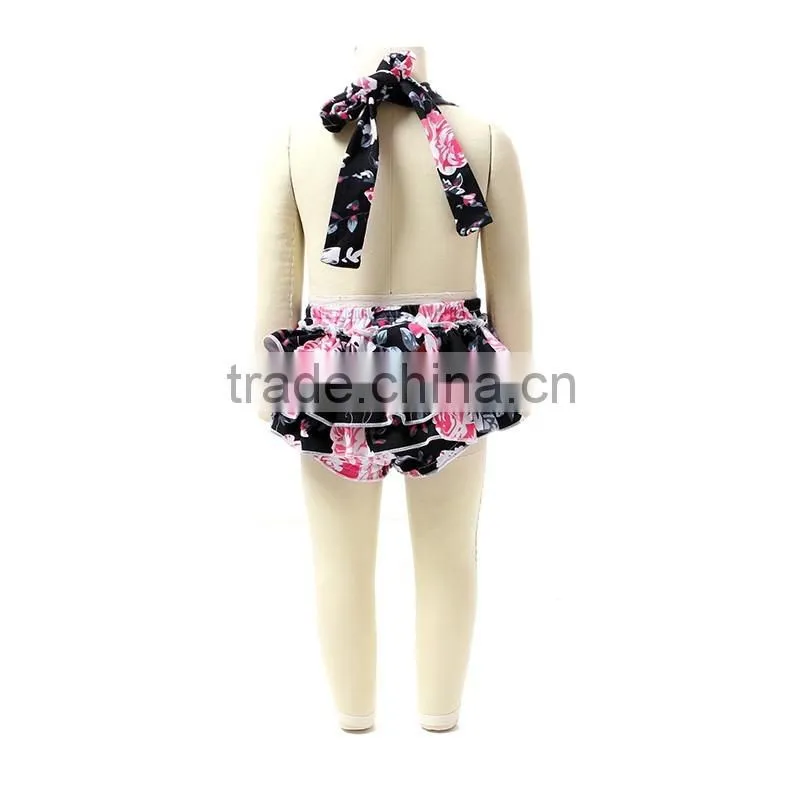 2016 High Quality Wholesale Summer Fashionable Cotton Baby Rompers For Girls