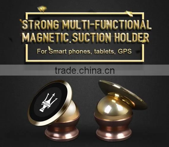 OEM Universal magnetic holder for mobile phone with flexible adjustable 360 degree rotation