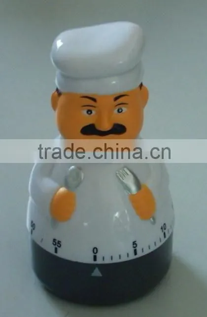 China supplier ROHS cow shape mechanical kitchen timer