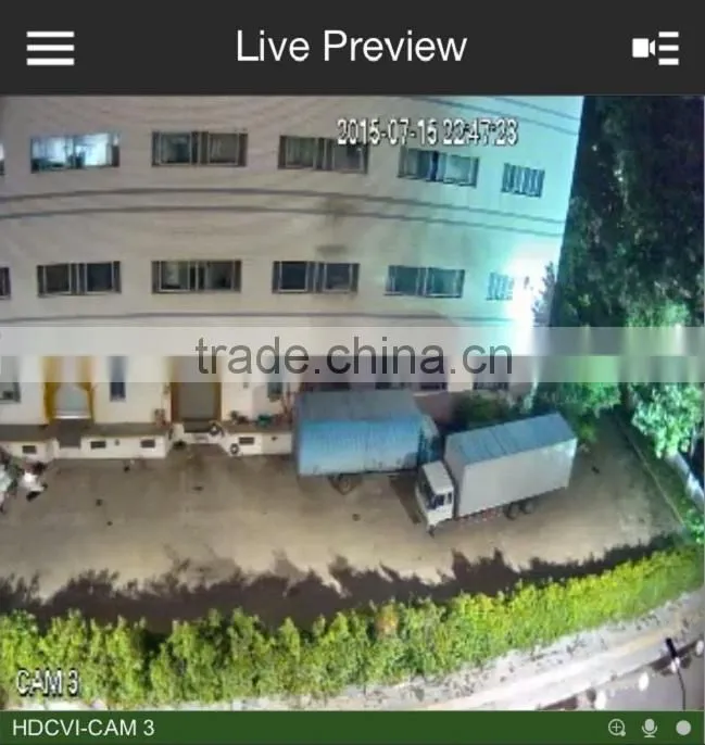 Shenzhen Factory origin Full color night vision Star light HD TVI Camera